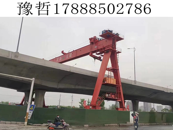 广西南宁钢箱梁起重机的结构设计与性能优势