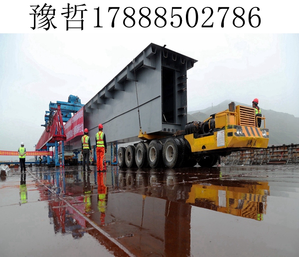 河南新乡钢箱梁  不断加强顶推施工法